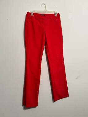 Express Editor Pants Red Size 2R